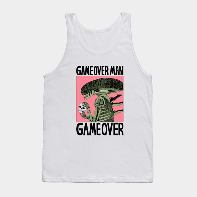 Game Over Man Game Over 86 Tank Top by Rolfober